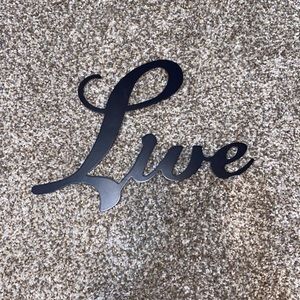 🎨 Metal Live Sign 🎨